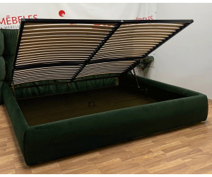 Lova CESENA (200 x 200cm, su aksomo apdaila) Lova CESENA (200 x 200cm, su aksomo apdaila)